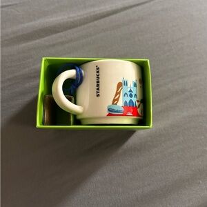 NEW Starbucks You Are Here Collection Paris Ornament